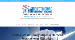 Desktop Screenshot of instalacionesortemo.net